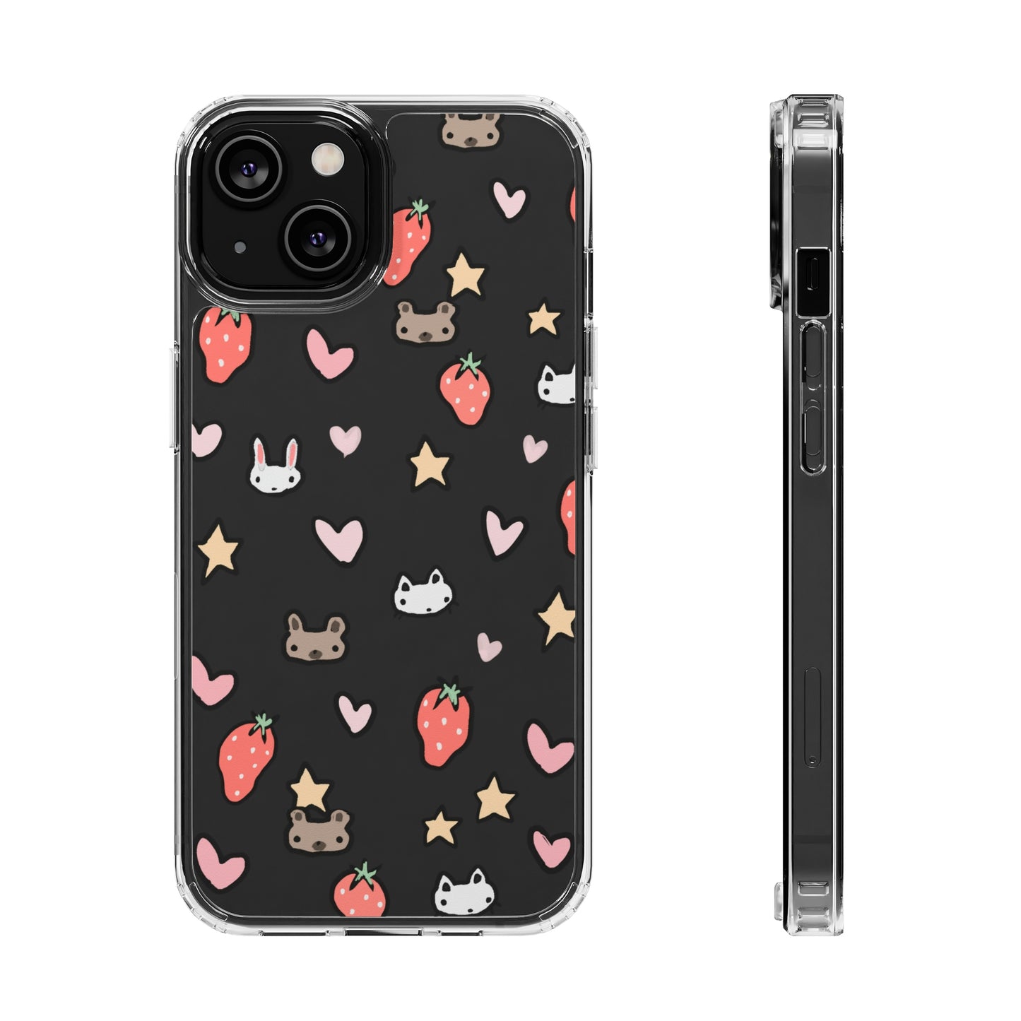 sticker clear case